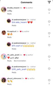 نظرات مراجعین دکتر پدرام مجاور