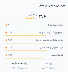 نظر کاربان دکترتو ( سارا ملک آرا )