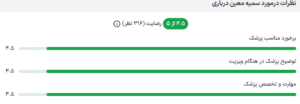نظر کاربر paziresh24 (دکتر سمیه معین درباری)