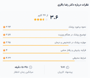نظر کاربر دکترتو (دکتر رضا باقری)