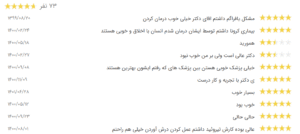 نظر کاربر نوبت دات آی آر (دکتر یوسف یوسفی)