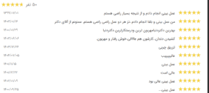نظر کاربر نوبت دات آی آر (دکتر کامران کاویانی فر)