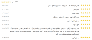 نظر کاربر نوبت دات آی آر (دکتر بشیر رسولیان)