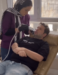 نمونه آر اف فرکشنال صورت دکتر فرشته طاهر