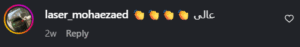 نظر کاربر اینستاگرام (دکتر جلال احمدی)