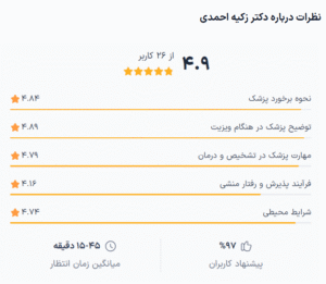 نظر کاربر دکترتو (دکتر زکیه احمدی بمرود)