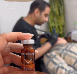 نمونه مزونیدلینگ کلینیک زیبایی آرمان